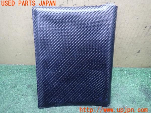 3UPJ=9236710801]GR86 RZ(ZN8 B型)社外 カーボン調 車検証入れ マニュアルケース 中古_2