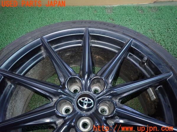 3UPJ=9236710961]GR86 RZ(ZN8 B型)純正 ホイール 18×7.5J +48 PCD100 5穴 1本 中古_3