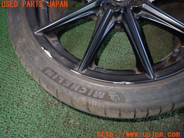 3UPJ=9236710962]GR86 RZ(ZN8 B型)純正 ホイール 18×7.5J +48 PCD100 5穴 2本 難あり 中古_3