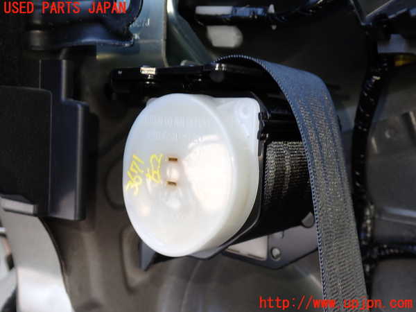 2UPJ-9236717185]GR86(BRZ)(ZN8)左2列目シートベルト 中古_2