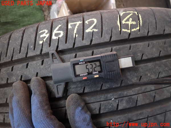 2UPJ-9236729044]DSオートモビルズ・DS 3(DS3 クロスバック)(D34HN05)タイヤ　ホイール　1本④ 215/55R18 中古_3