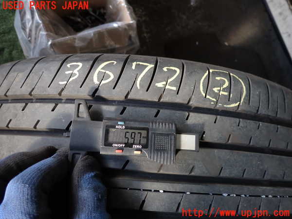 2UPJ-9236729042]DSオートモビルズ・DS 3(DS3 クロスバック)(D34HN05)タイヤ　ホイール　1本② 215/55R18 中古_3