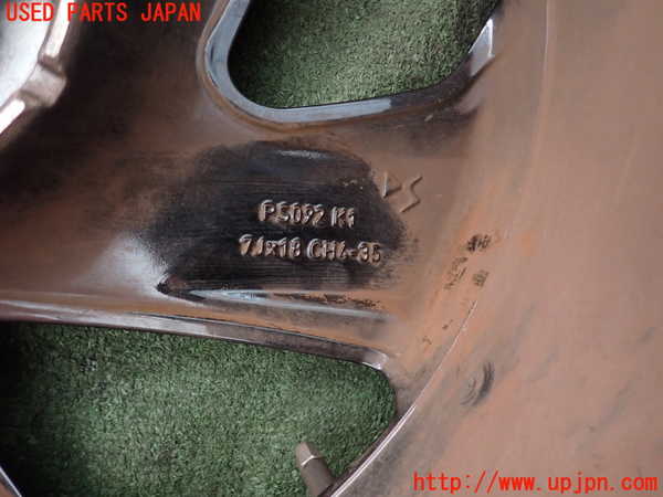 2UPJ-9236729043]DSオートモビルズ・DS 3(DS3 クロスバック)(D34HN05)タイヤ　ホイール　1本③ 215/55R18 中古_5