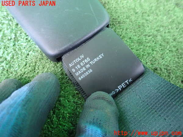 2UPJ-9236737075]DSオートモビルズ・DS 3(DS3 クロスバック)(D34HN05)助手席シートベルト 中古_2