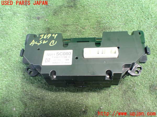 2UPJ-9236746066]インプレッサ WRX-STi(GVF)エアコンスイッチ1 中古_2