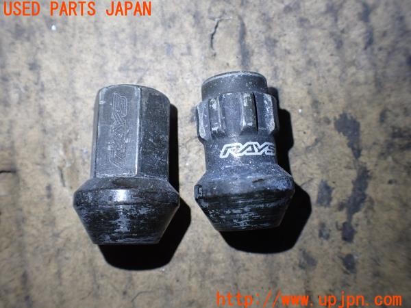 3UPJ=9236750968]レクサス IS F(USE20)RAYS レイズ ホイールナット HEX17 M12×P1.5 貫通 ロックナット・ソケット付き 計20個 中古_4