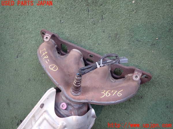 2UPJ-9236762041]エクストレイル ハイブリッド(HNT32)エキマニ1 触媒 マニバーター 中古_2