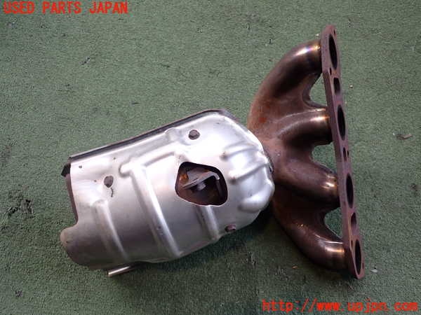 2UPJ-9236762041]エクストレイル ハイブリッド(HNT32)エキマニ1 触媒 マニバーター 中古_5