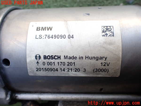 2UPJ-9236776010]BMW ミニ(MINI)ジョンクーパーワークス(JCW)(XMJCW)セルモーター 中古_3