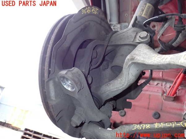 2UPJ-9236784290]BMW 320i クーペ(WA20)(E92)右フロントナックルハブ 中古_2