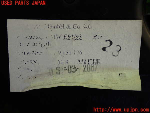 2UPJ-9236787527]BMW 320i クーペ(WA20)(E92)エアコン吹き出し口2 (左) 中古_4