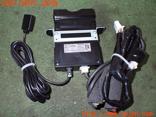3UPJ=9236820503]アルファード S Cパッケージ(AGH30W)前期 純正ビルトイン 08686-00341 ETC車載器 中古_3
