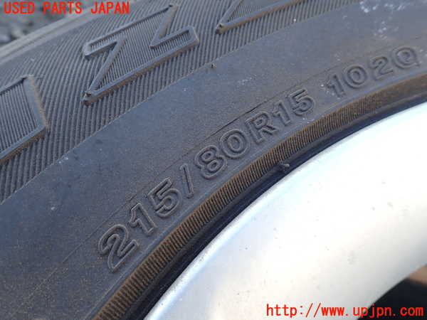 1UPJ-9236849028]デリカ スターワゴン(P25W)タイヤ　ホイール　1本③ 215/80R15 中古_3
