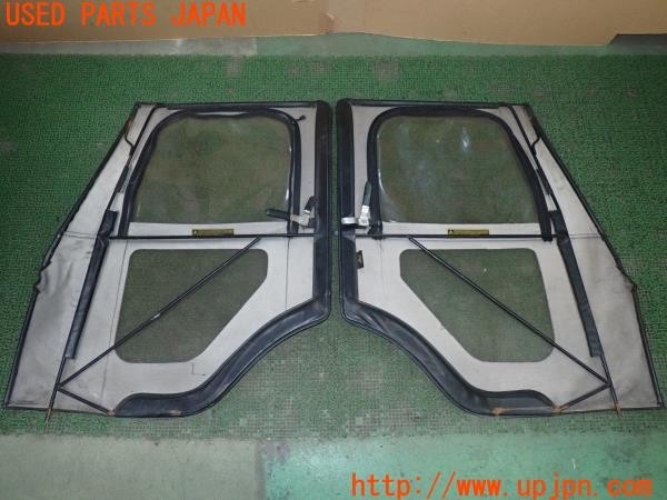 3UPJ=9236850012]三菱 ジープ キャンバストップ(J55)BESTOP ベストップ ドア 幌 ソフトトップ 中古_2