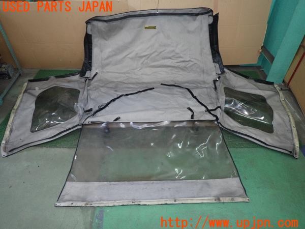 3UPJ=9236850031]三菱 ジープ キャンバストップ(J55)BESTOP ベストップ 幌 ソフトトップ 骨組み付き 中古_4