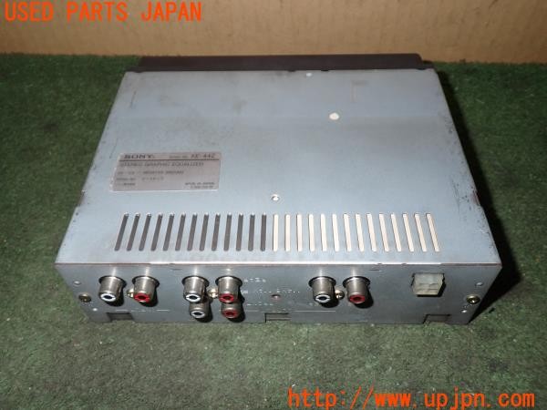 3UPJ=9236850519]三菱 ジープ キャンバストップ(J55)SONY ソニー XE-44Z ステレオグラフィックイコライザー 1DIN 中古_4