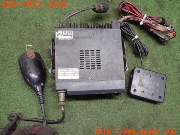 3UPJ=9236850520]三菱 ジープ キャンバストップ(J55)ALINCO アルインコ DR-419SX アマチュア無線機 社外スピーカー付き 難あり 中古_2