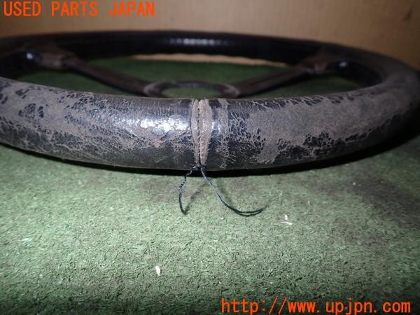 3UPJ=9236850617]三菱 ジープ キャンバストップ(J55)NARDI ナルディ CLASSIC クラッシク ステアリング 365mm 中古_4