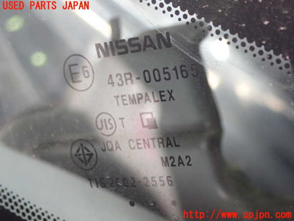 1UPJ-9236861200]ノート e-POWER NISMO(HE12)右フロント三角窓ガラス 中古(43R-005165 M2A2)_2
