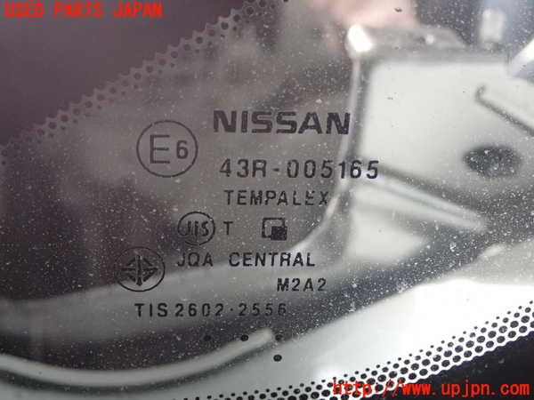 1UPJ-9236861202]ノート e-POWER NISMO(HE12)左フロント三角窓ガラス 中古(43R-005165 M2A2)_2