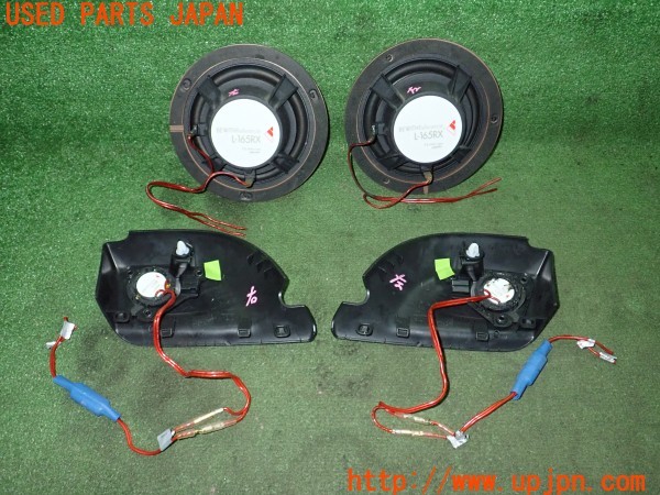 3UPJ=9236870535]シトロエン ベルランゴ シャイン XTR パック(K9CYH01)純正 BEWITH ビーウィズ L-165RX L-25R スピーカー バッフル付き 中古_3