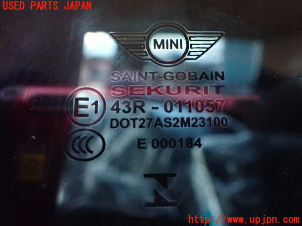 1UPJ-9236891320]BMW ミニ(MINI)ジョンクーパーワークス(JCW) クラブマン F54(JZJCWM)左後ドア 中古 SAINT-GOBAIN SEKURIT M23100_4