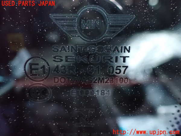 1UPJ-9236891380]BMW ミニ(MINI)ジョンクーパーワークス(JCW) クラブマン F54(JZJCWM)右クォーターガラス 中古 SAINT-GOBAIN SEKURIT M23100_3