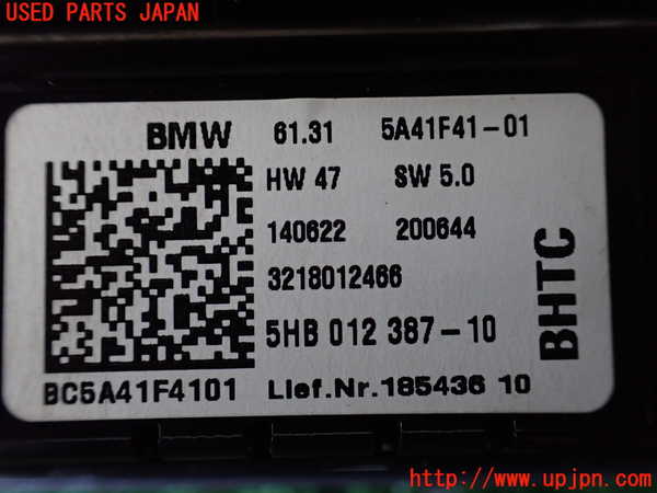 1UPJ-9236896066]BMW ミニ(MINI)ジョンクーパーワークス(JCW) クラブマン F54(JZJCWM)エアコンスイッチ1 中古_3