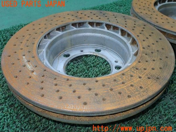 3UPJ=9236900305]ポルシェ ボクスター(987MA120)DIXCEL ディクセル 1521069-HCGM フロントディスクローター ブレーキ 中古_4