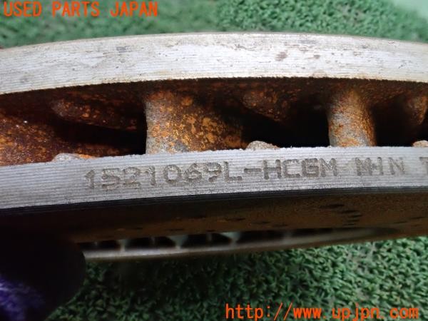3UPJ=9236900305]ポルシェ ボクスター(987MA120)DIXCEL ディクセル 1521069-HCGM フロントディスクローター ブレーキ 中古_5