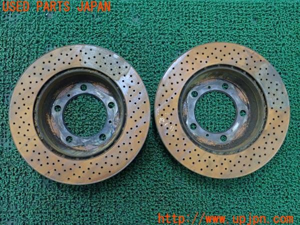 3UPJ=9236900308]ポルシェ ボクスター(987MA120)純正? リアディスクローター ブレーキ 中古_2