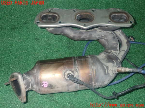 1UPJ-9236902041]ポルシェ・ボクスター(987MA120)エキマニ1 触媒 マニバーター 中古_2