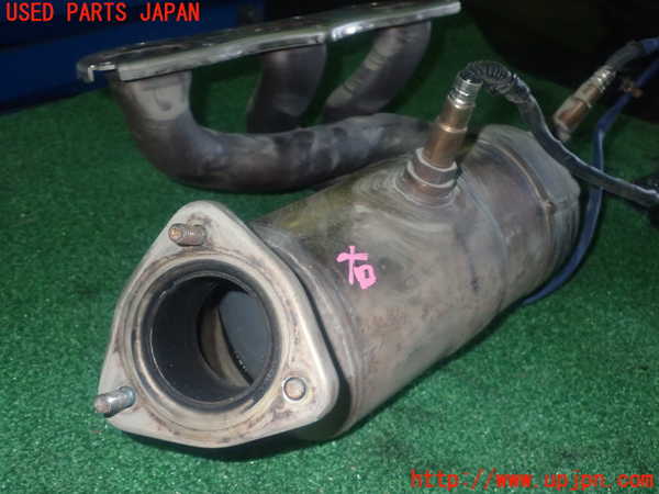 1UPJ-9236902041]ポルシェ・ボクスター(987MA120)エキマニ1 触媒 マニバーター 中古_3