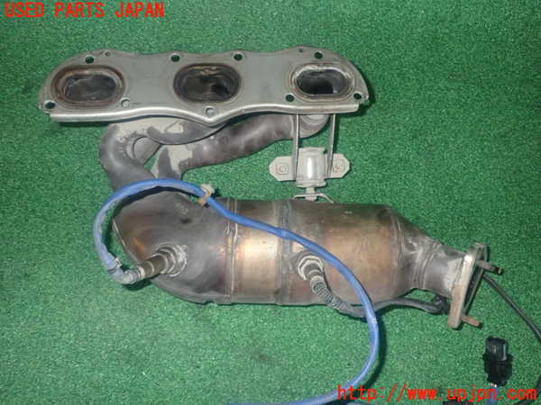 1UPJ-9236902042]ポルシェ・ボクスター(987MA120)エキマニ2 触媒 マニバーター 中古_2