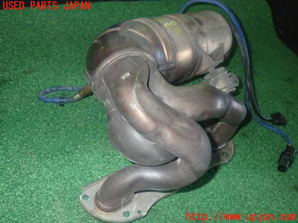 1UPJ-9236902042]ポルシェ・ボクスター(987MA120)エキマニ2 触媒 マニバーター 中古_4