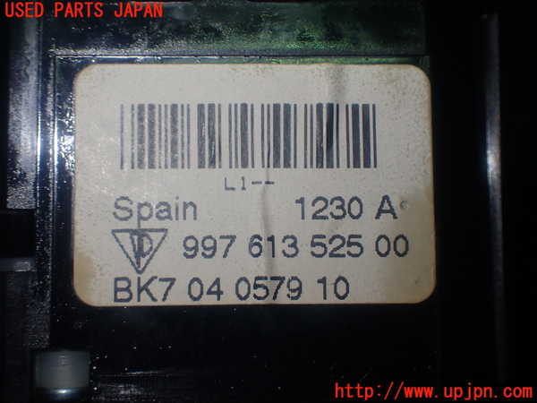 1UPJ-9236906285]ポルシェ・ボクスター(987MA120)ライトスイッチ 中古_4