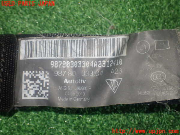 1UPJ-9236907045]ポルシェ・ボクスター(987MA120)運転席シートベルト 中古_3