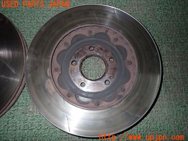 3UPJ=9236910305]ランサーエボリューションX GSR(CZ4A)社外 フロントディスクローター 2ピース スリット 中古_5