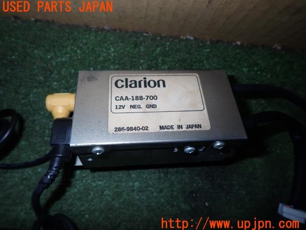 3UPJ=9236910552]ランサーエボリューションX GSR(CZ4A)純正オプション Clarion クラリオン CAA-188-700 バックカメラ 中古_4