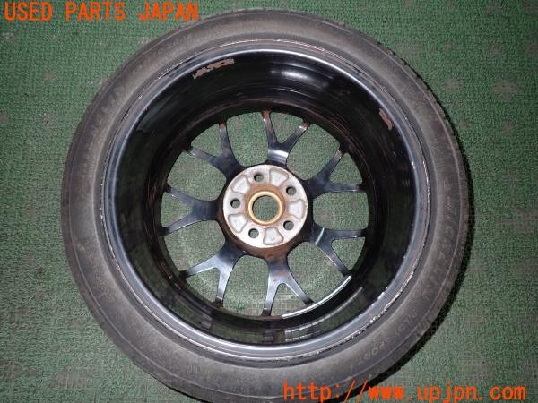 3UPJ=9236910962]ランサーエボリューションX GSR(CZ4A)純正オプション BBS RG406 ホイール1本③ 18×8.5JJ +38 PCD114.3 5穴 中古_4