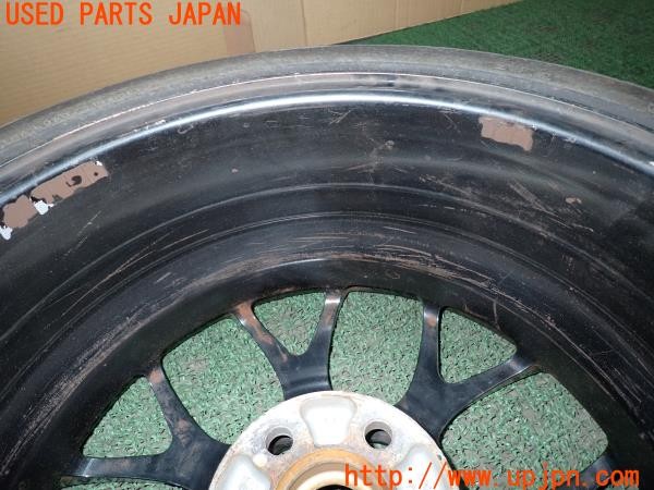 3UPJ=9236910962]ランサーエボリューションX GSR(CZ4A)純正オプション BBS RG406 ホイール1本③ 18×8.5JJ +38 PCD114.3 5穴 中古_5