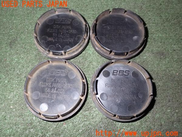 3UPJ=9236910975]ランサーエボリューションX GSR(CZ4A)BBS 56.24.012 ホイールセンターキャップ 中古_4
