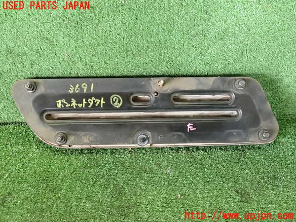2UPJ-9236911064]ランエボ10(CZ4A)ボンネットダクト2 中古_2