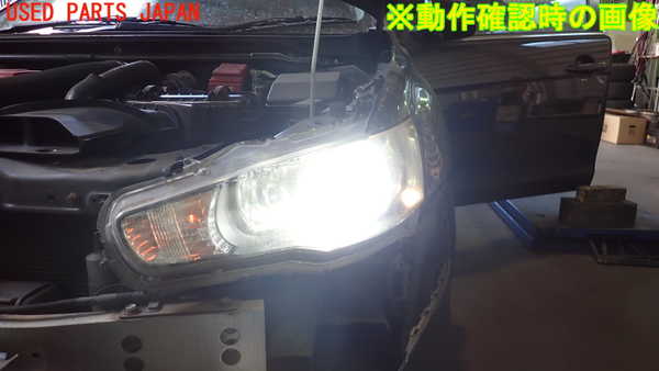 2UPJ-9236911132]ランエボ10(CZ4A)左ヘッドライト HID 中古_4