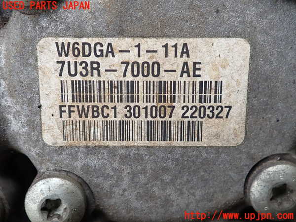 2UPJ-9236913010]ランエボ10(CZ4A)ミッション AT 4B11  4WD 中古_4