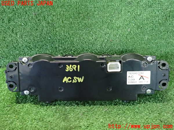 2UPJ-9236916066]ランエボ10(CZ4A)エアコンスイッチ1 中古_2