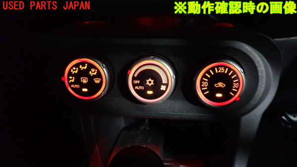 2UPJ-9236916066]ランエボ10(CZ4A)エアコンスイッチ1 中古_4