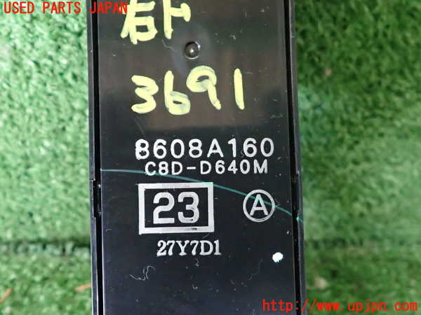 2UPJ-9236916240]ランエボ10(CZ4A)右前パワーウィンドウスイッチ 中古_3