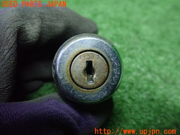 3UPJ=9236920208]グロリア スーパー6 タテグロ(PA30)前期 純正 キーシリンダー キーセット 希少 旧車 中古_3