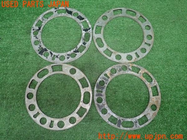 3UPJ=9236920969]グロリア スーパー6 タテグロ(PA30)前期 社外 ホイールスペーサー 5mm PCD139.7 6穴 5穴 4枚 中古_2